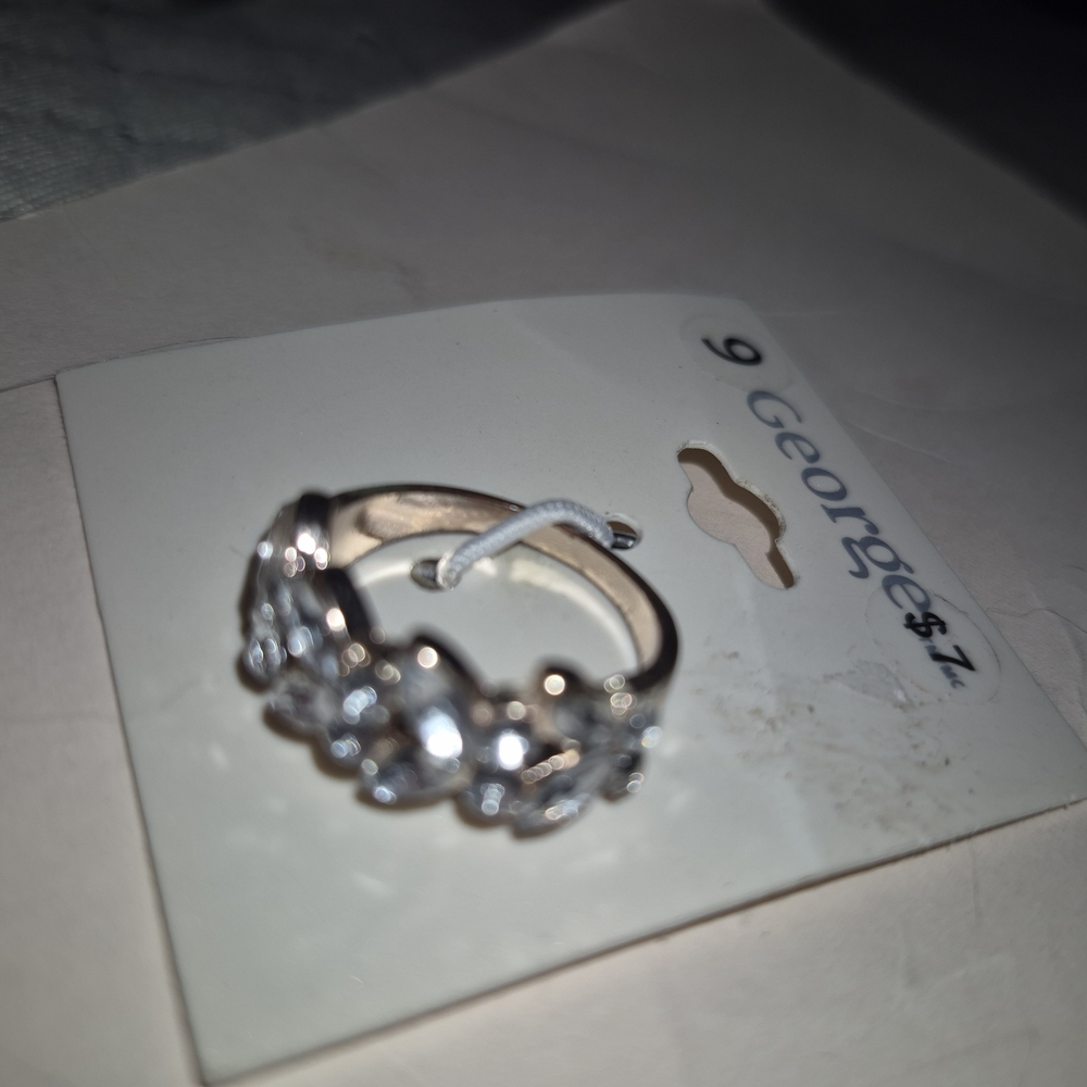 George Silver Floral Rings - Picture 5 of 6